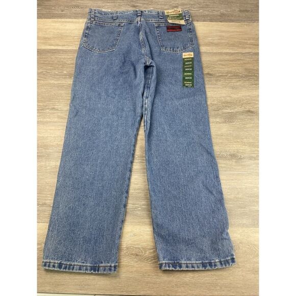 Wrangler 20X Original 22 Mens Jeans Size 38X30 Medium Blue Rodeo Cowboy Jeans - Picture 3 of 10